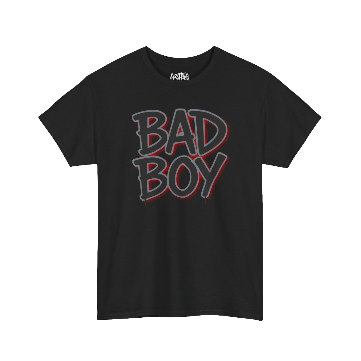 T-shirt Graphique "Bad Boy" Gildan - Neuf Avec étiquettes - Homme - Coupe Classique