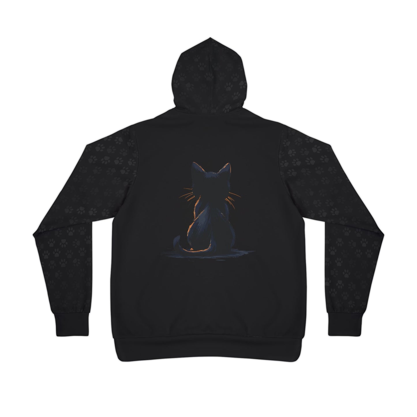 Black Cat 001 - All-Over-Print Hoodie