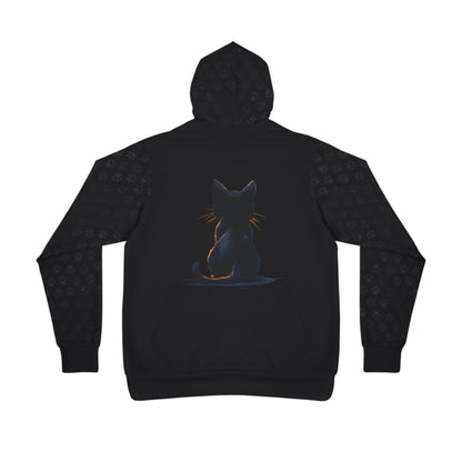 Black Cat 001 - All-Over-Print Hoodie