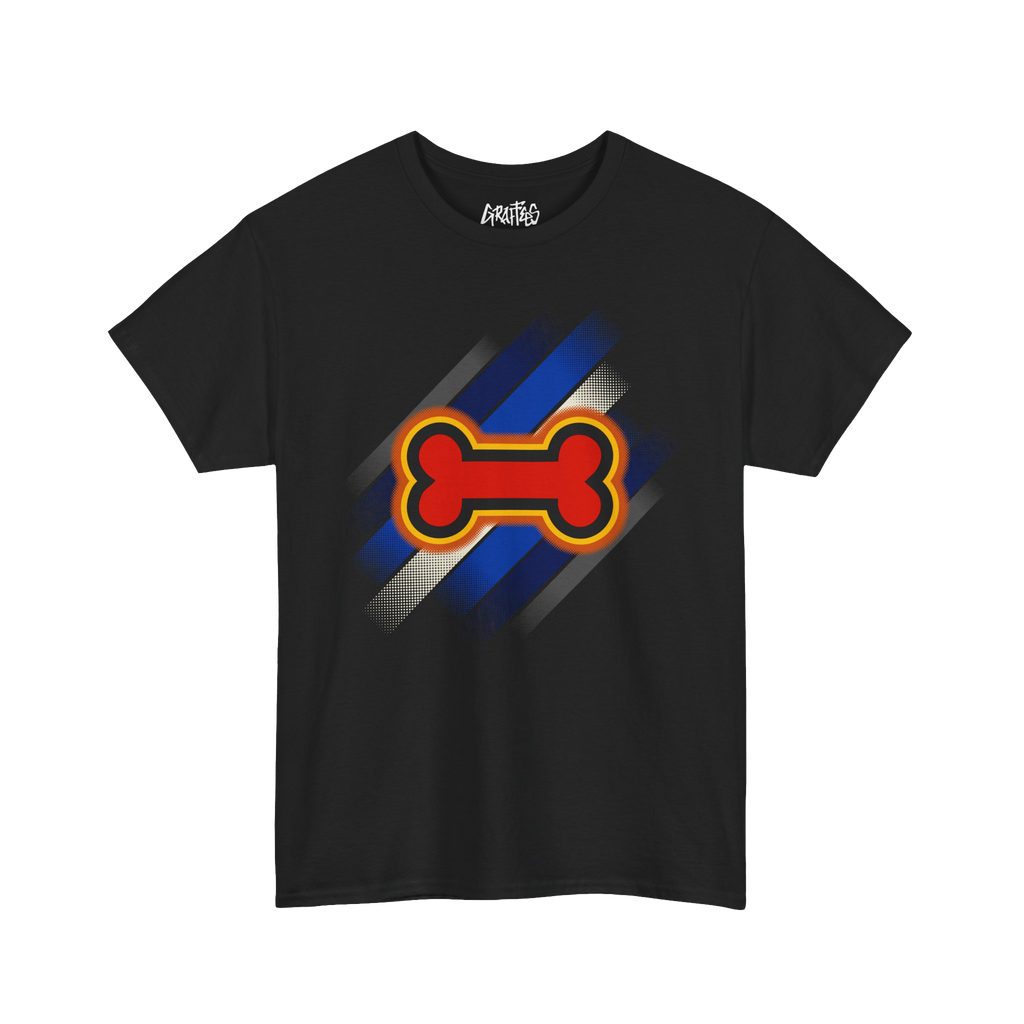 Neon Puppy Flag Tee