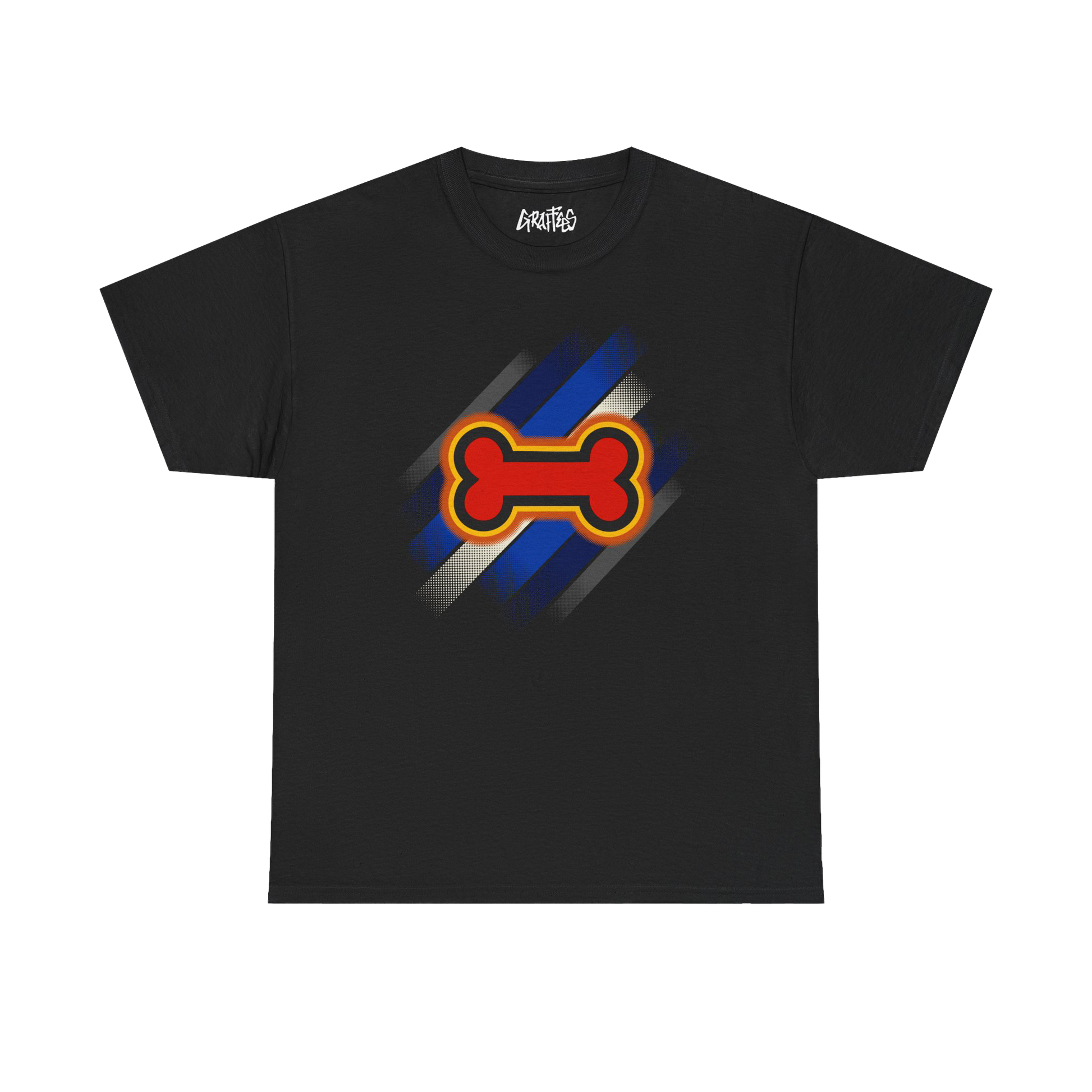 Neon Puppy Flag Tee