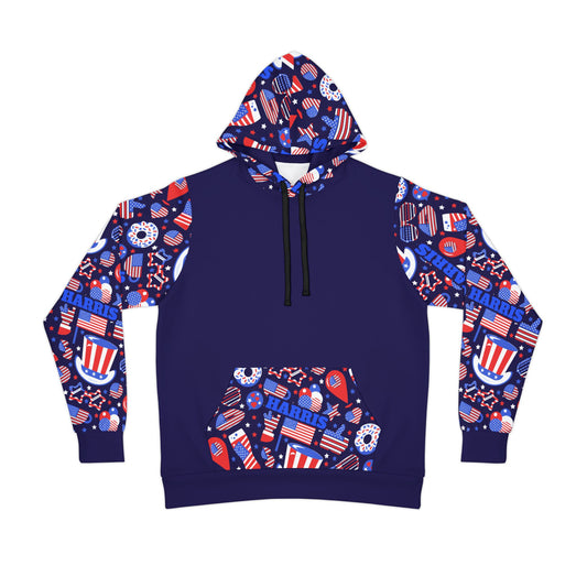 Harris 001 - All-Over-Print Hoodie