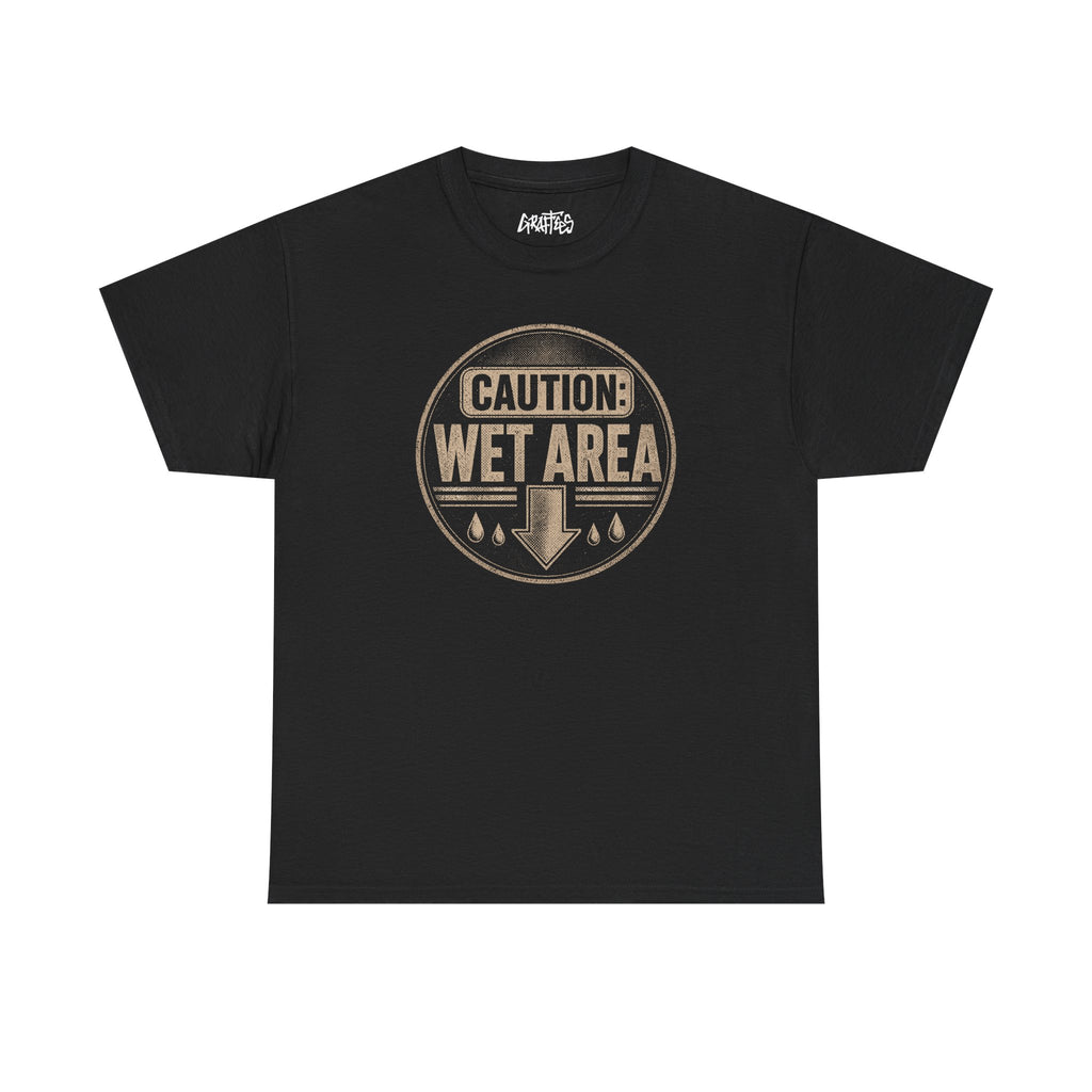 Caution Wet Area - Black