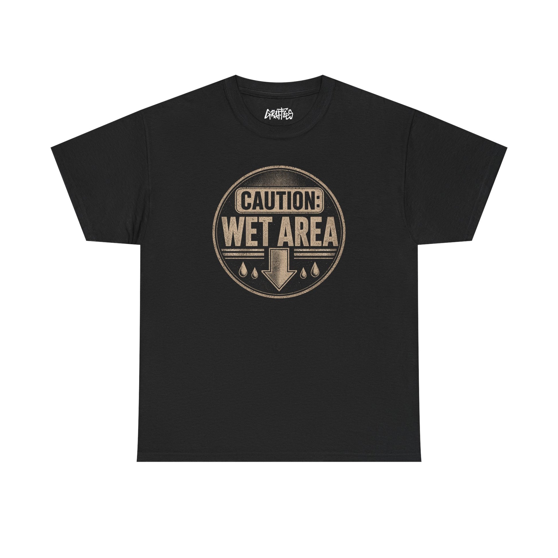Caution Wet Area - Black