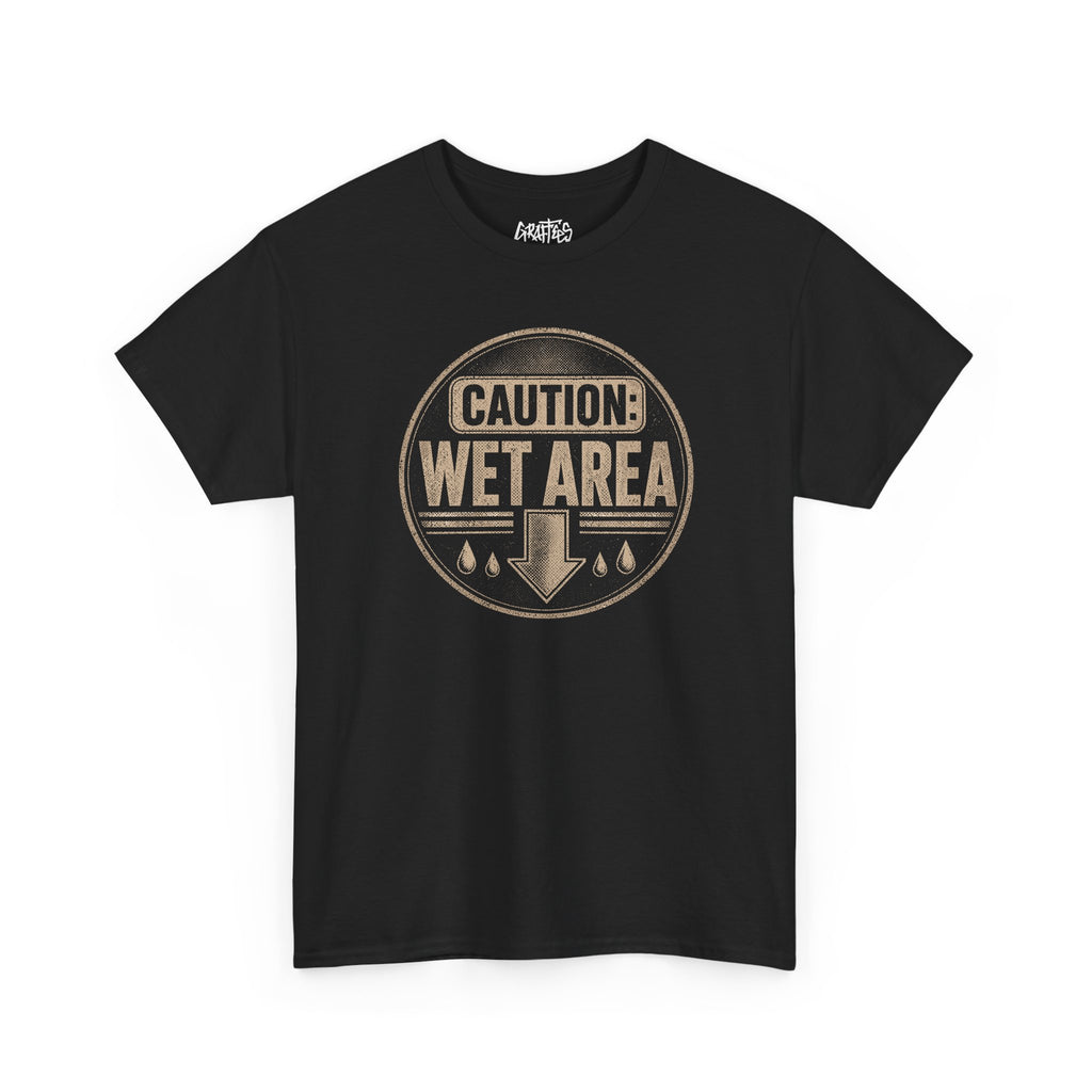 Caution Wet Area - Black