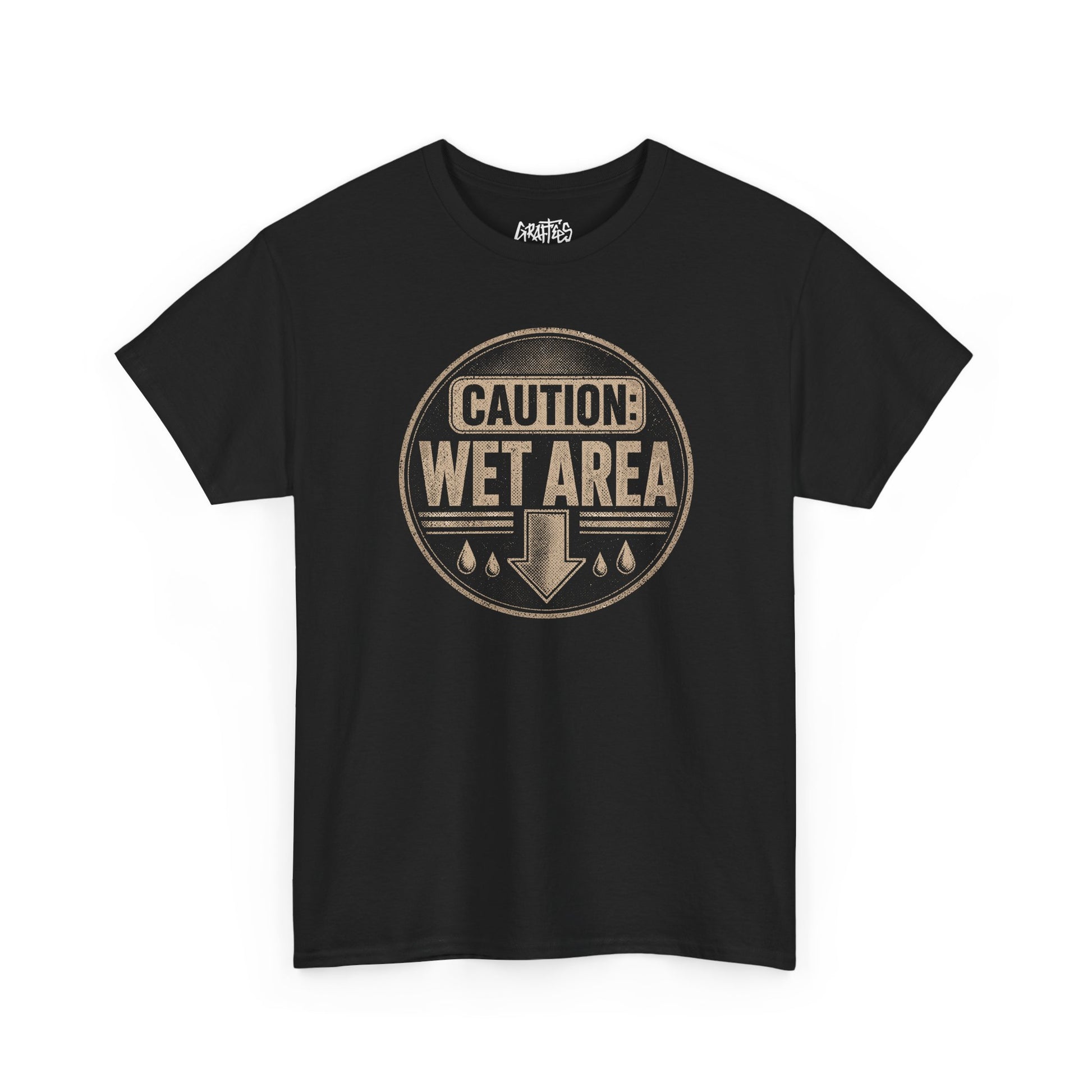 Caution Wet Area - Black