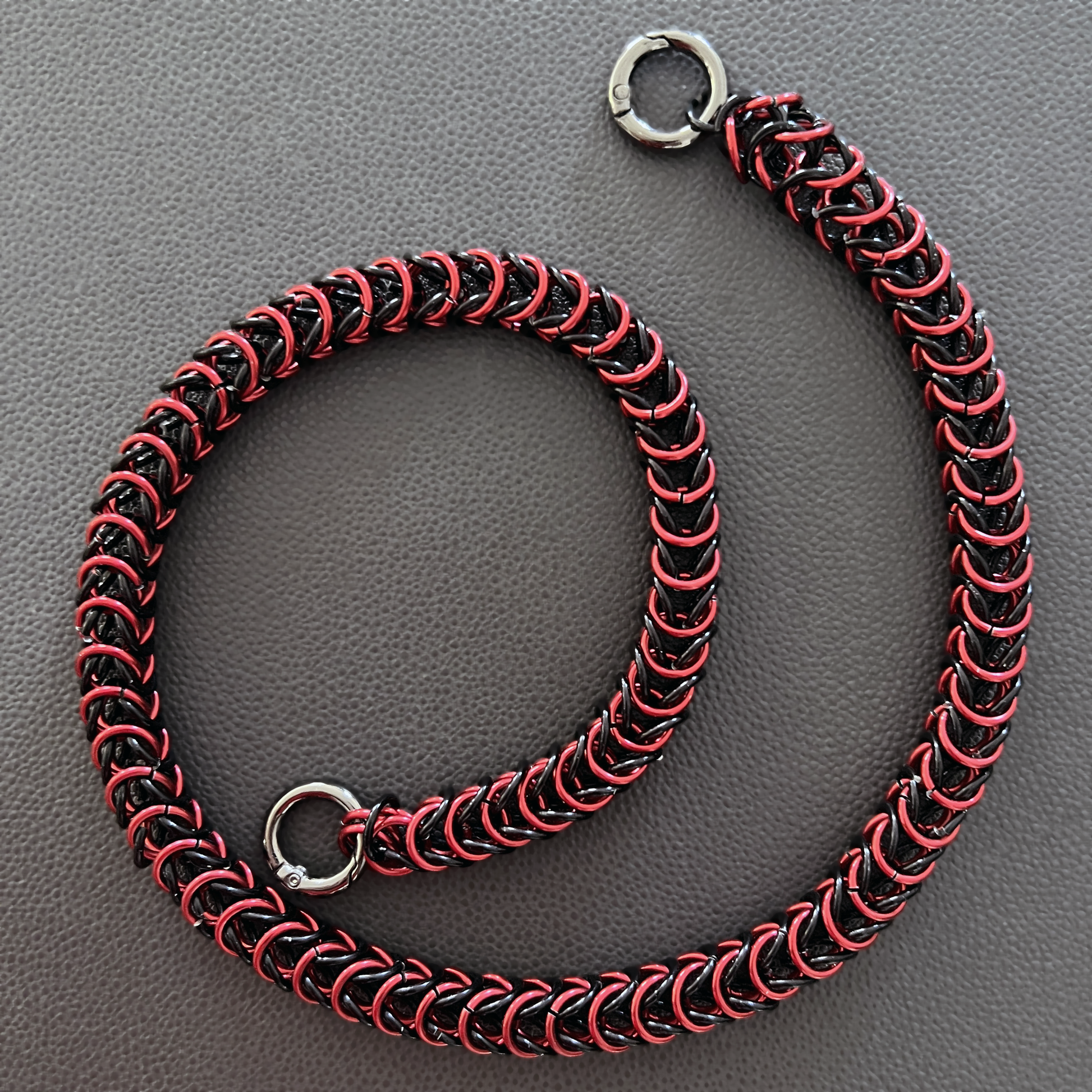 Handmade Chain Mail Collar
